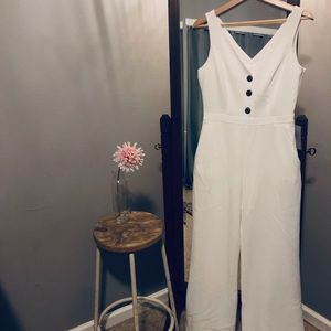 White jumpsuit